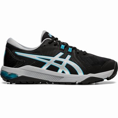 Asics Gel-Course Glide - Miesten Golfkengät - Mustat/Hopea